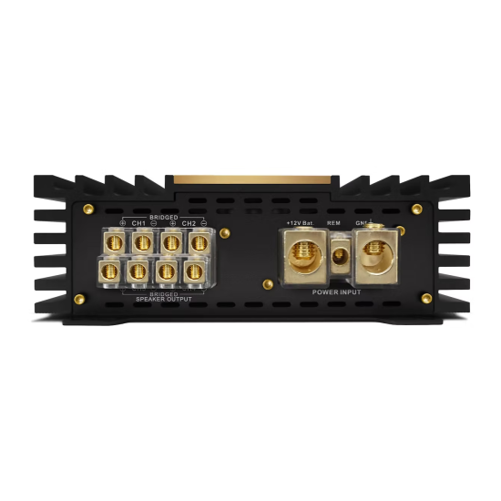 ZAPCO Z-150.4 AP 4-kanałowy wzmacniacz klasy AB klasy audiofilskiej 4-kanałowy wzmacniacz audiofilski klasy A/AB, moc przy 4Ω: 4 x 150 W